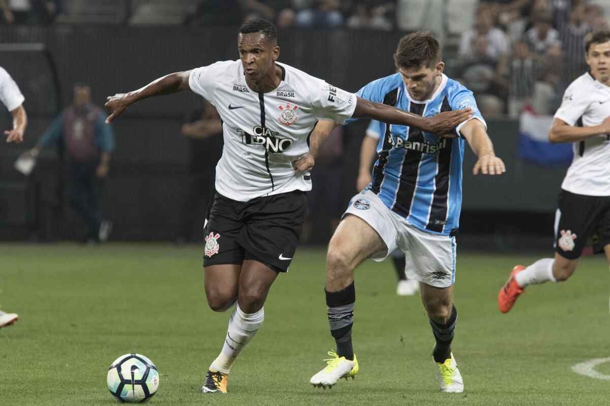 Jogo entre Corinthians e Grêmio no primeiro turno