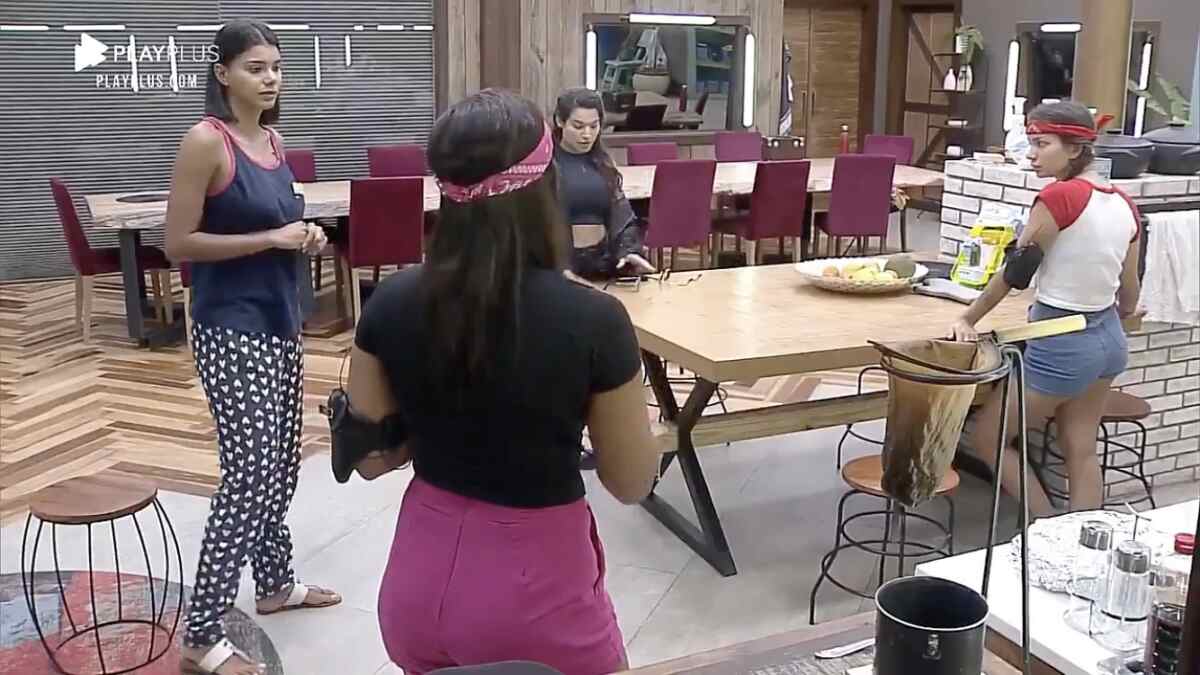 Fogo no feno: Tays Reis e Raissa Barbosa discutem por conta de ovos