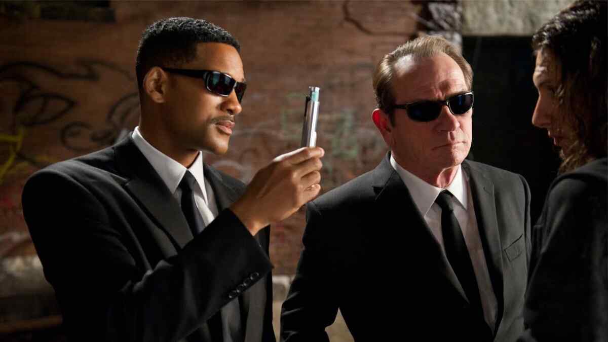 Cena do filme Homens de Preto 3, exibido pela Globo na Sessão da tarde