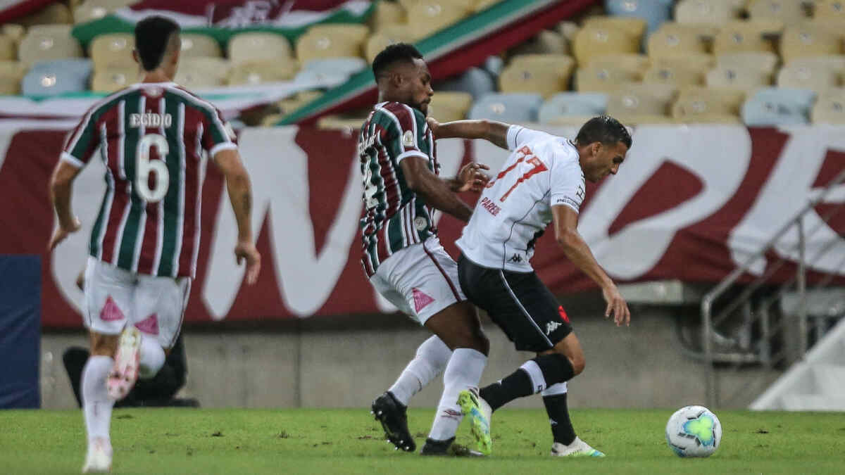 Jogo entre Fluminense x Vasco no primeiro turno