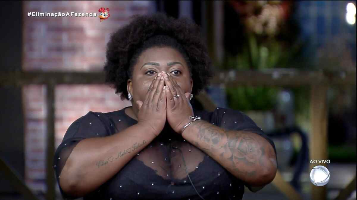 Jojo Todynho descobre que é finalista de A Fazenda 12