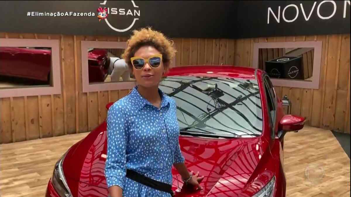 Lidi Lisboa gravou ação publicitária para a Nissan em A Fazenda 12