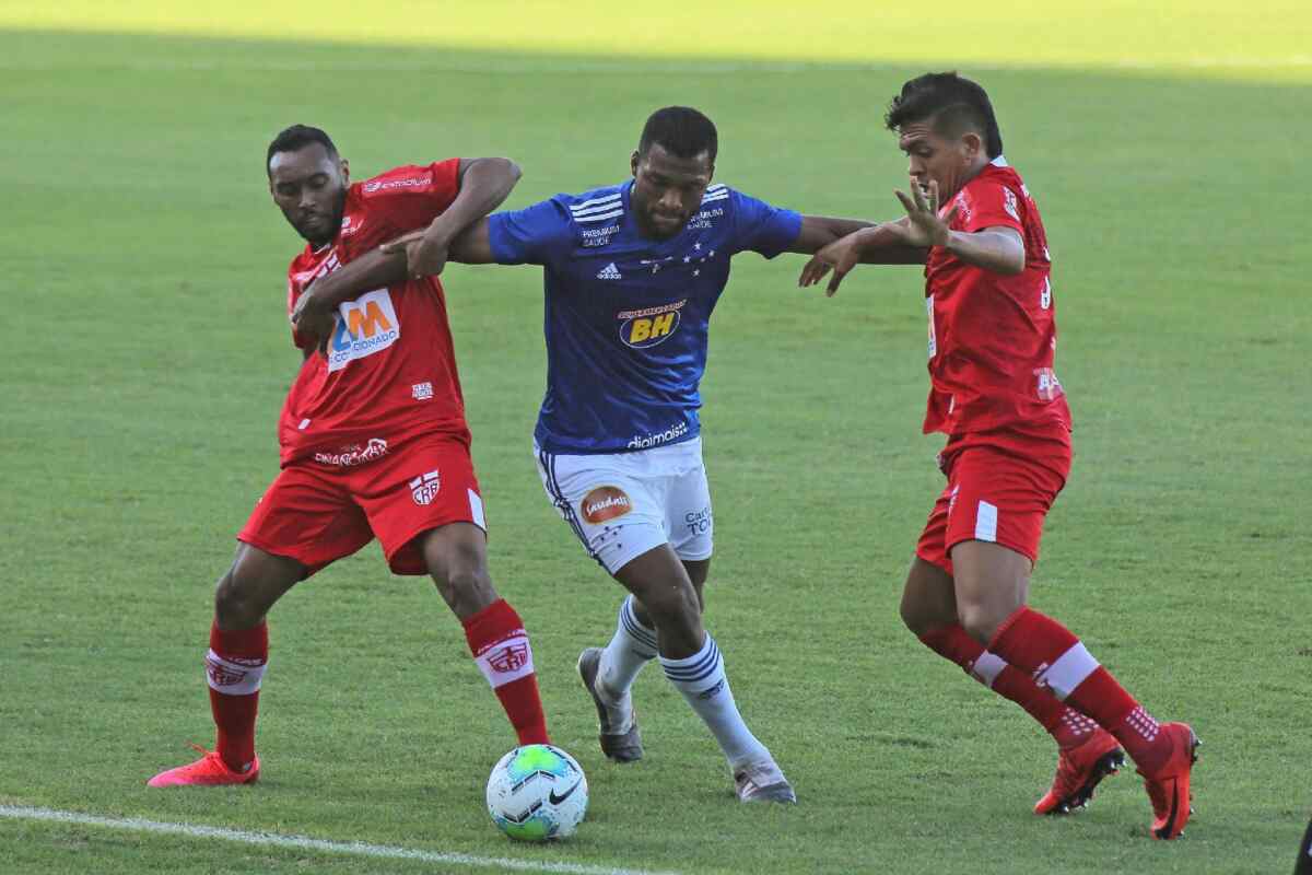 Jogo entre CRB e Cruzeiro pela Copa do Brasill