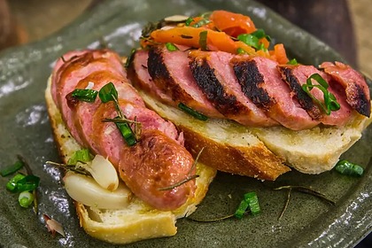 Linguiça ao forno com tomates em trecho de Receita do Mais Você