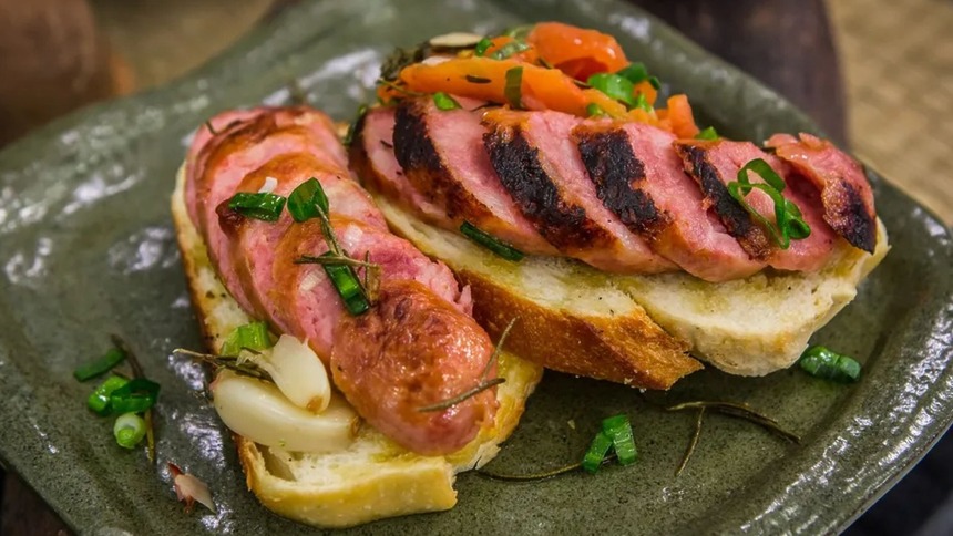 Linguiça ao forno com tomates em trecho de Receita do Mais Você
