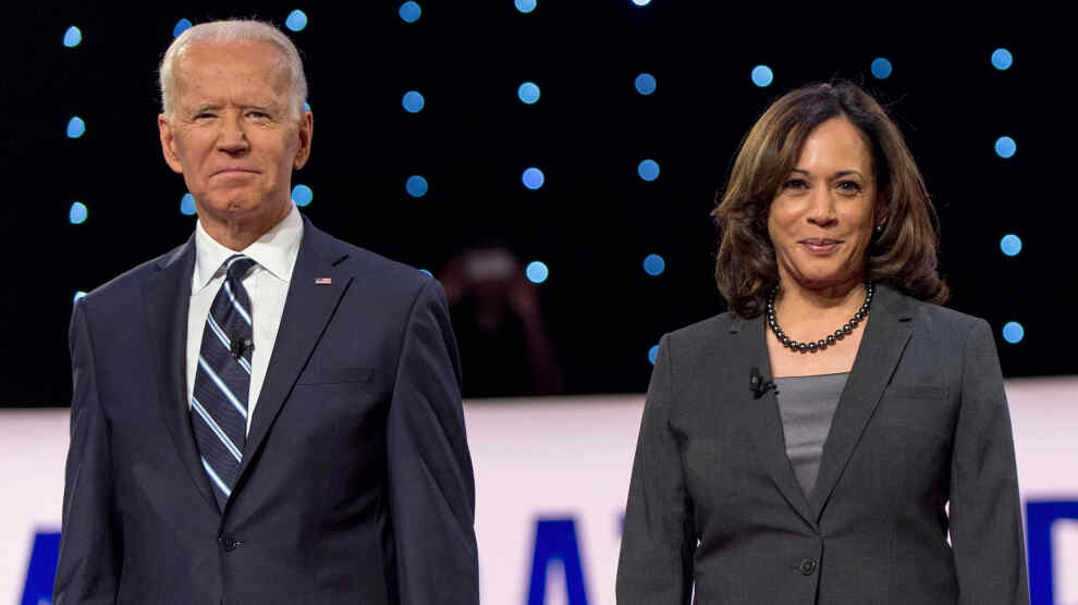 Joe Bide e Kamala Harris