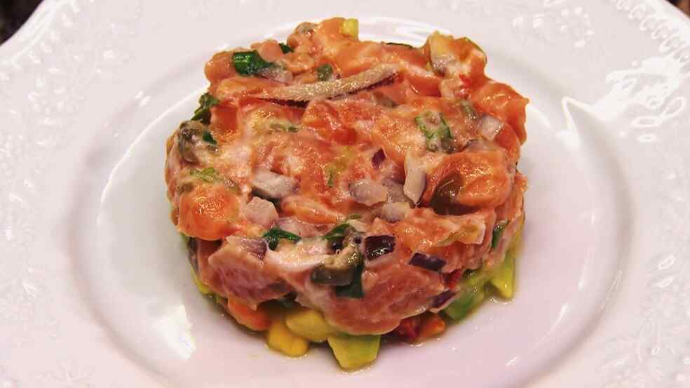 Tartar de Salmão com Avocado