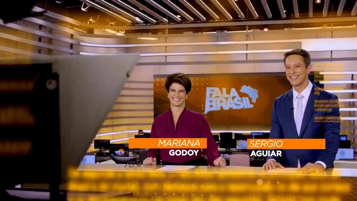 Record TV divulga chamada do novo 'Fala Brasil' com Mariana Godoy e Sérgio Aguiar