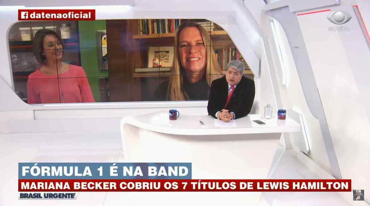 Mariana Becker no Brasil Urgente