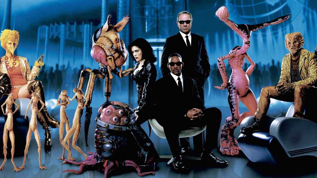 Capa de divulgação do filme MIB - Homens de Preto 2