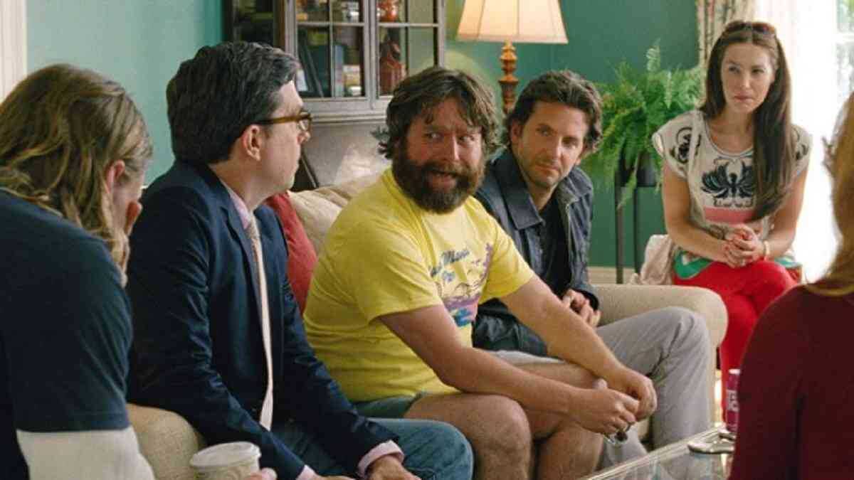 Cena do filme Se Beber, Não Case! Parte III, exibido na programação da Globo