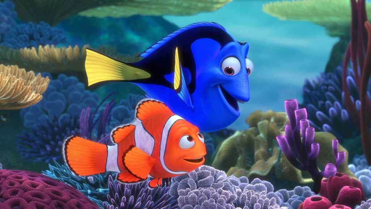 Cena do filme Procurando Nemo, exibido pela Globo na Sessão da Tarde