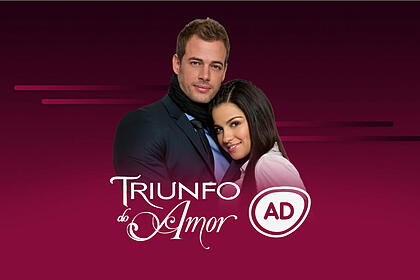 Logo do resumo semanal da novela triunfo do amor