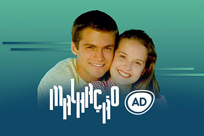 Logo do Resumo semanal da novela Malhação 1995.