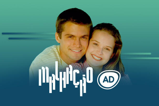 Logo do Resumo semanal da novela Malhação 1995.