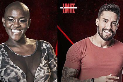 Angélica e Arcrebiano em divulgação do reality No Limite, da TV Globo.
