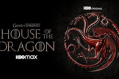 Logo da série House of the Dragon | Imagem: Reprodução/HBO