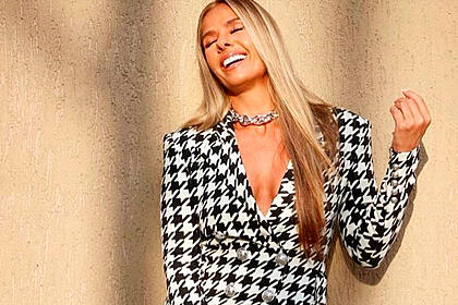 Adriane Galisteu mostra o novo visual para apresentar o Power Couple Brasil