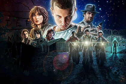 Divulgação da série Stranger Things