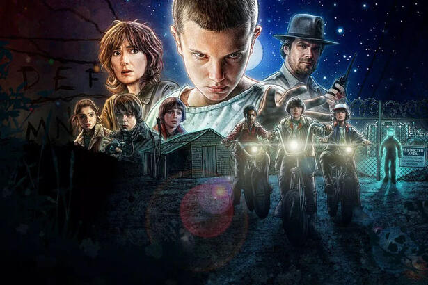 Divulgação da série Stranger Things