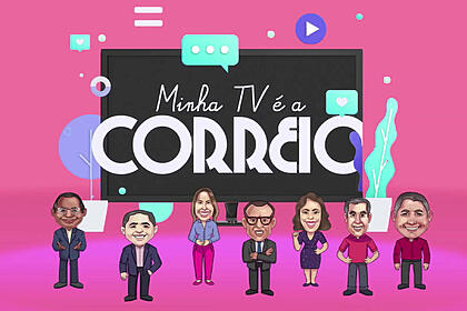 Divulgação da promoção minha TV é a Correio