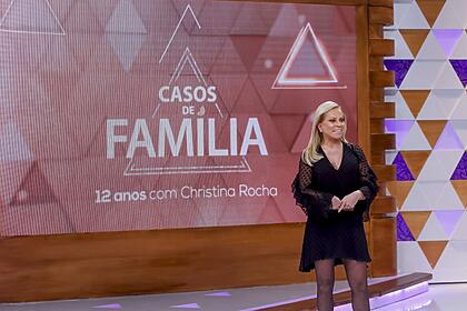Christina Rocha no cenário do Casos de Família