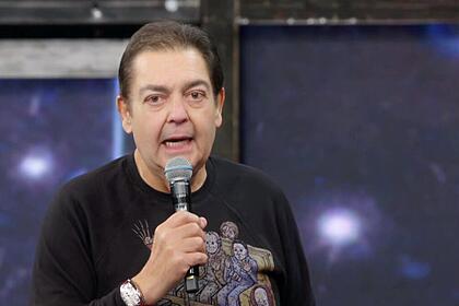 Fausto silva no domingão do faustão deste dia 02 de maio.