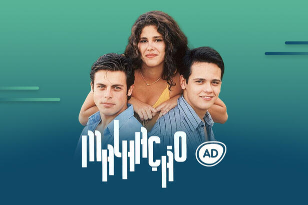 Logo do resumo diário da novela Malhação 1995