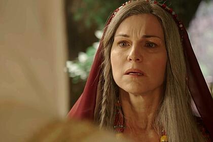 Sara se surpreende ao ver Jesus em cena da novela Gênesis