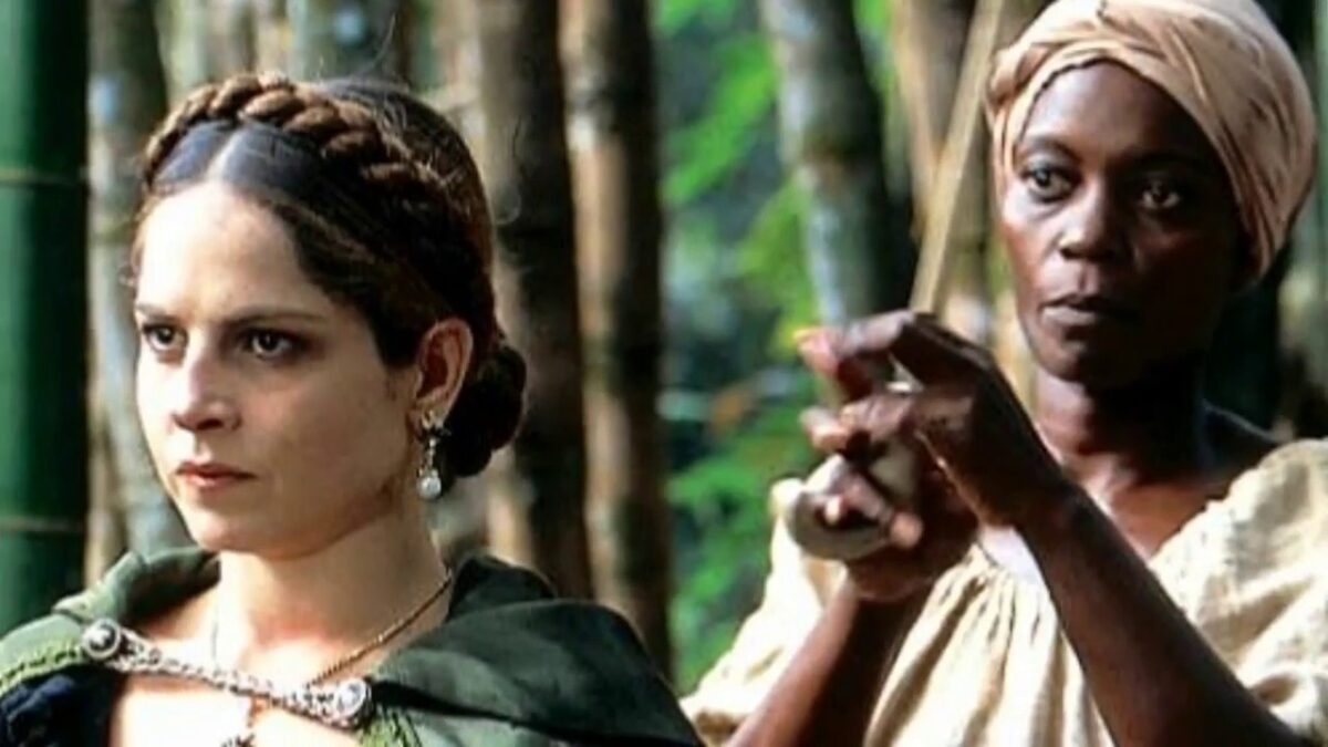 Violante (Drica Moraes) em cena da novela Xica da Silva | Imagem: Reprodução/TV Manchete
