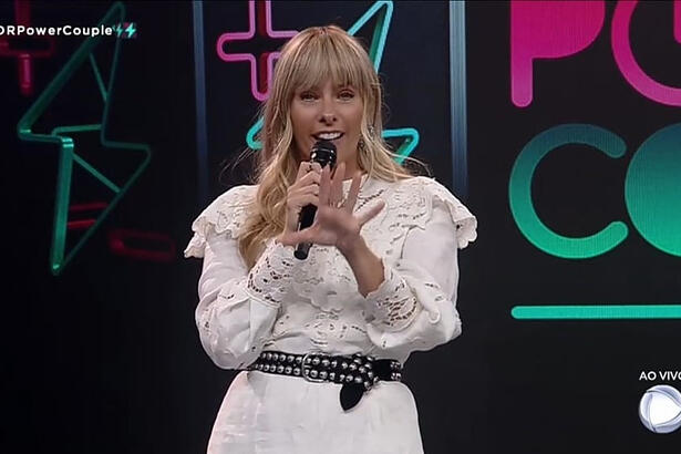 Adriane Galisteu no Power Couple Brasil do dia 02 de junho de 2021