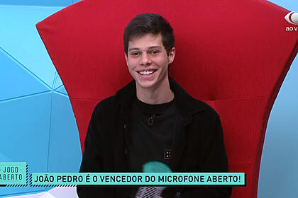 João pedro sgarbi é o novo comentarista esportivo da band e do jogo aberto tem 19 anos