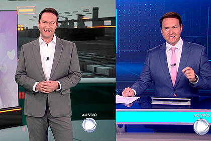 Eduardo Ribeiro no Domingo Espetacular e no Jornal da Record