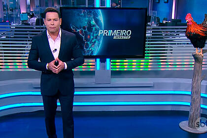 Marcão do Povo apresentando o Primeiro Impacto nesta quinta-feira, 01 de julho
