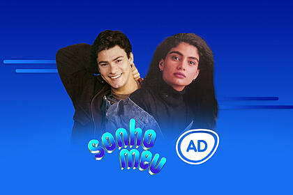 Logo do resumo semanal da novela sonho meu no canal viva