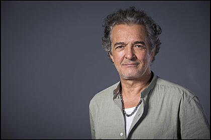 Rogéio samora em divulgação da novela nazaré da sic que é exibida na band