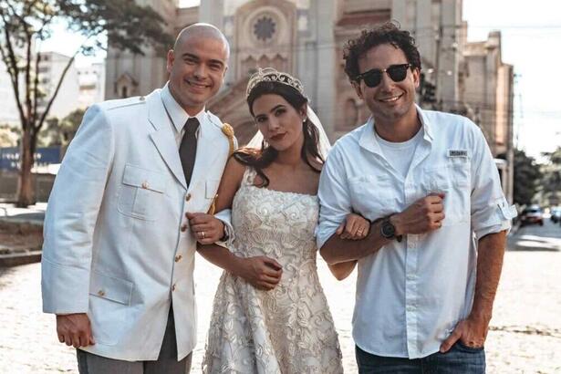 Sidney Sampaio em trecho do filme A Força de um Sorriso, exibido pelo SBT na Tela de Sucessos