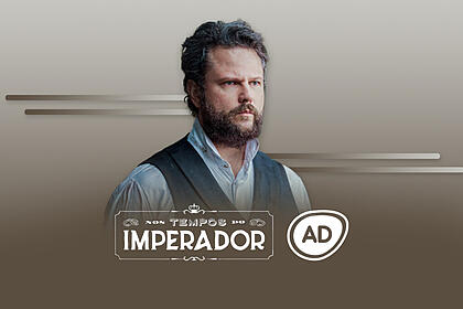 Logo do resumo semanal da novela Nos Tempos do Imperador