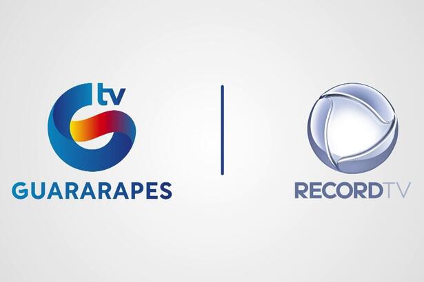 Logo da TV Guararapes, afiliada da Record TV em Recife