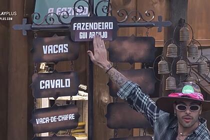 Gui Araújo o fazendeiro da semana, Durante está manhã em A Fazenda 13, delegou novas funções.