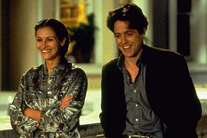 Trecho do filme Um Lugar Chamado Notting Hill, exibido pela TV Globo na Sessão de Sábado