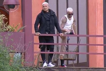 Gui Araujo em conversa com MC Gui nesta manhã em A Fazenda 13 criticou Dayane fazendeira: "Não adianta só ta imune.