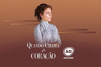 Divulgação do resumo semanal de quando chama o coração, exibida na record tv