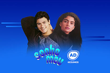 Divulgação do resumo semanal da novela sonho meu no canal viva