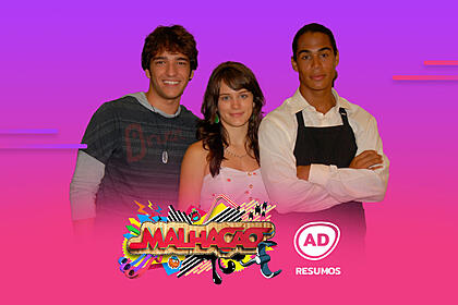 Divulgação do resumo diário da novela Malhação 2009 no canal Viva