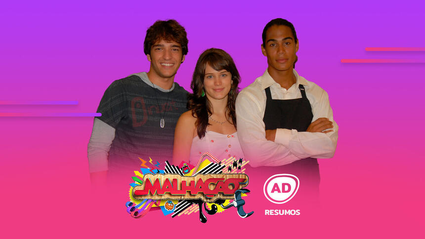 Divulgação do resumo diário da novela Malhação 2009 no canal Viva