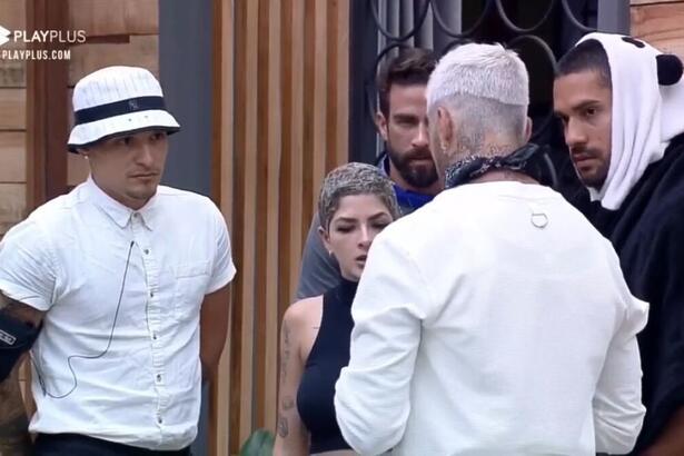 Gui Araujo ao voltar da roça distorceu fala de Adriane Galisteu em A Fazenda 13.