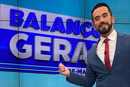 Dionisio Freitas no cenário do Balanço Geral DF