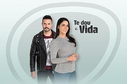 Protagonistas da novela Te Dou a Vida do SBT
