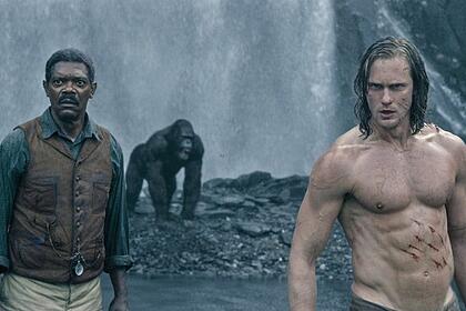 Trecho do filme A Lenda de Tarzan, exibido pela TV Globo na Sessão de Sábado